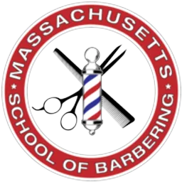 Massachusetts School of Barbering logo
