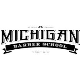 The Michigan Barber School logo